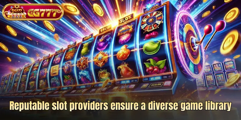 Reputable slot providers ensure a diverse game library