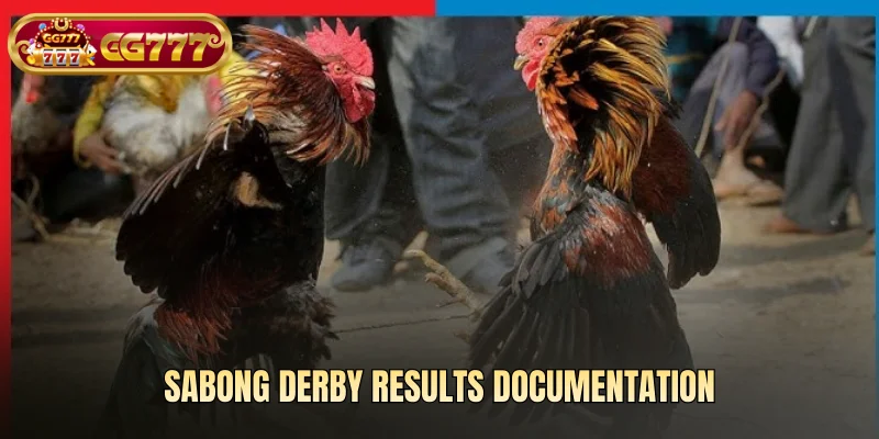 Sabong derby results documentation
