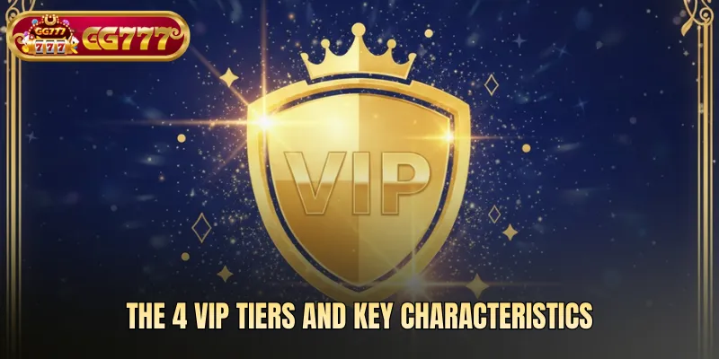 The 4 VIP Tiers And Key Characteristics