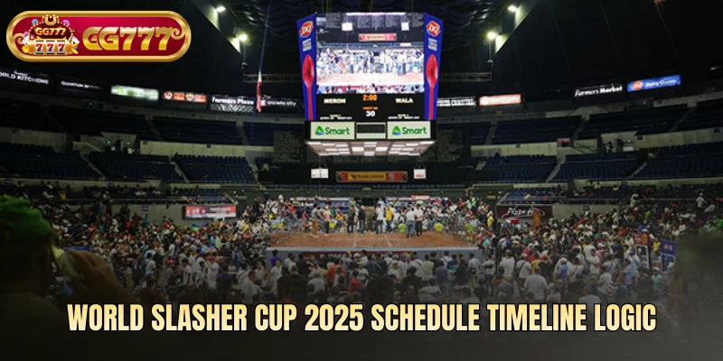 World Slasher Cup 2025 schedule timeline logic